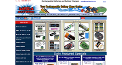 Desktop Screenshot of megabatteries.com